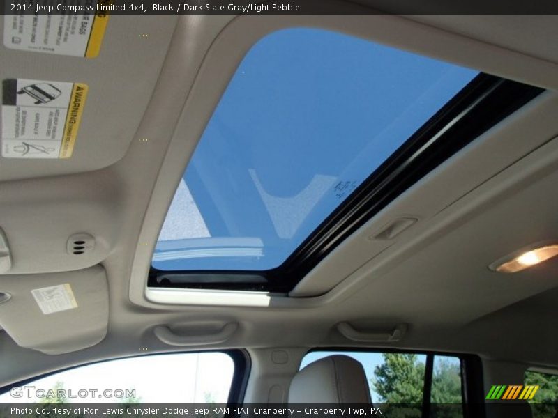 Black / Dark Slate Gray/Light Pebble 2014 Jeep Compass Limited 4x4