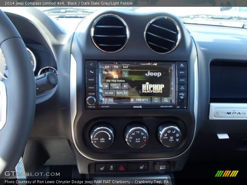 Black / Dark Slate Gray/Light Pebble 2014 Jeep Compass Limited 4x4