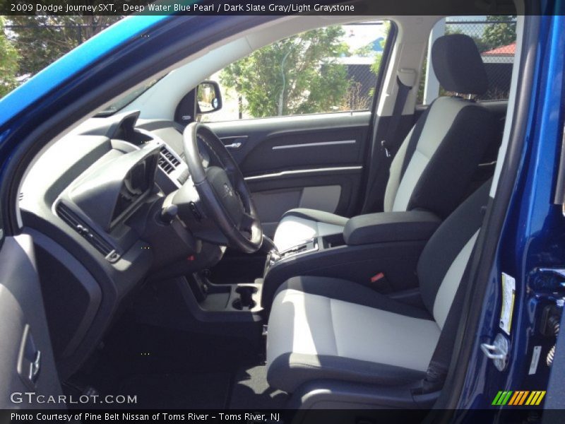 Deep Water Blue Pearl / Dark Slate Gray/Light Graystone 2009 Dodge Journey SXT