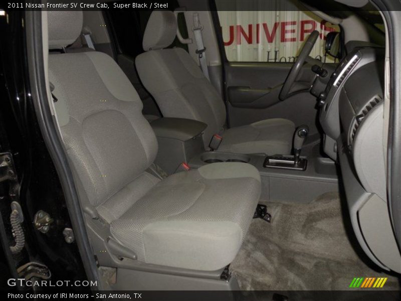Super Black / Steel 2011 Nissan Frontier SV Crew Cab