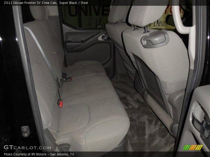 Super Black / Steel 2011 Nissan Frontier SV Crew Cab