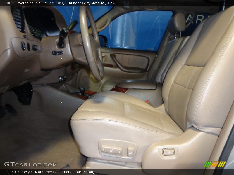 Thunder Gray Metallic / Oak 2002 Toyota Sequoia Limited 4WD