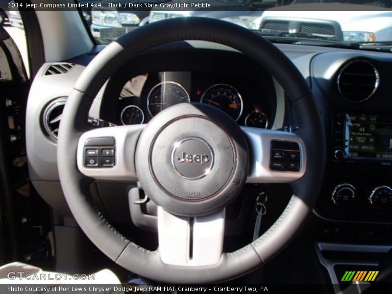 Black / Dark Slate Gray/Light Pebble 2014 Jeep Compass Limited 4x4