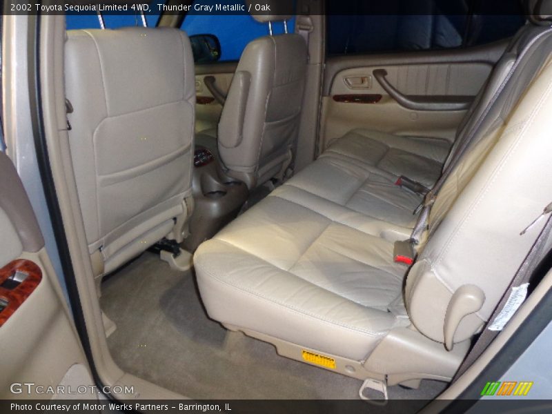 Thunder Gray Metallic / Oak 2002 Toyota Sequoia Limited 4WD