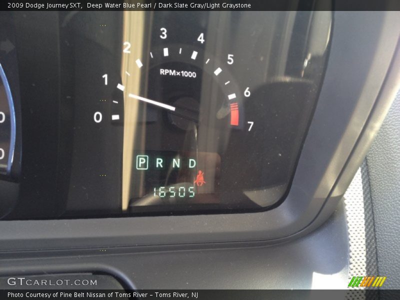 Deep Water Blue Pearl / Dark Slate Gray/Light Graystone 2009 Dodge Journey SXT