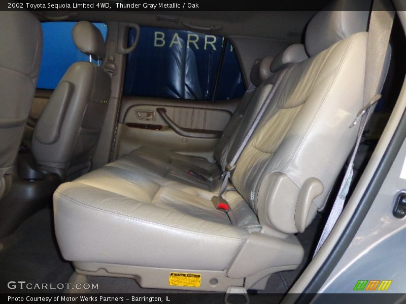 Thunder Gray Metallic / Oak 2002 Toyota Sequoia Limited 4WD