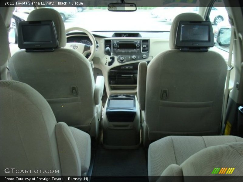 Black / Bisque 2011 Toyota Sienna LE AWD