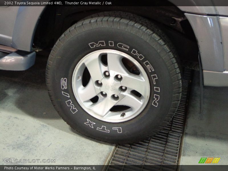 Thunder Gray Metallic / Oak 2002 Toyota Sequoia Limited 4WD