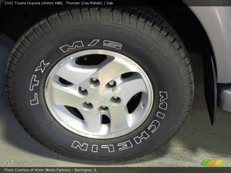Thunder Gray Metallic / Oak 2002 Toyota Sequoia Limited 4WD