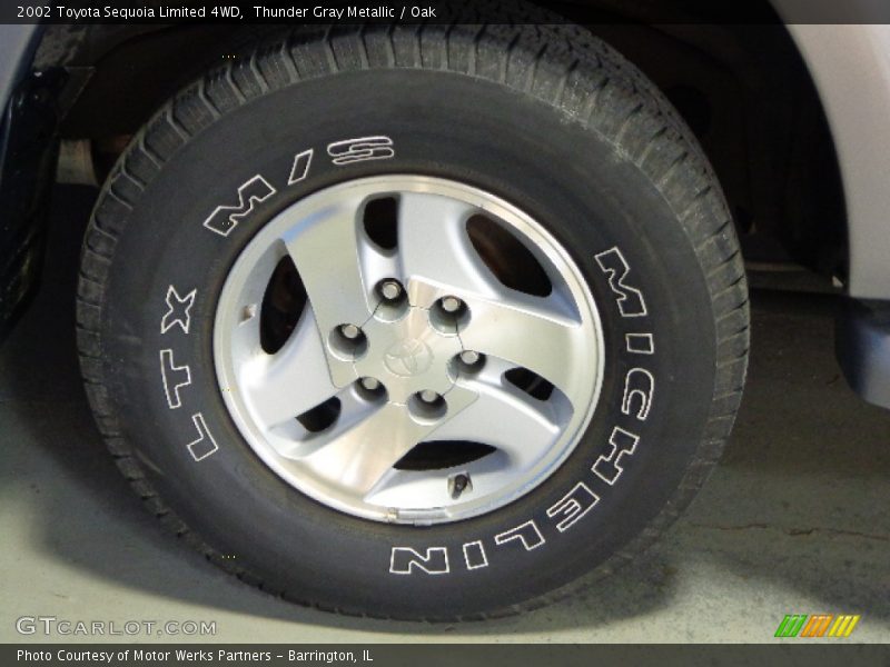 Thunder Gray Metallic / Oak 2002 Toyota Sequoia Limited 4WD