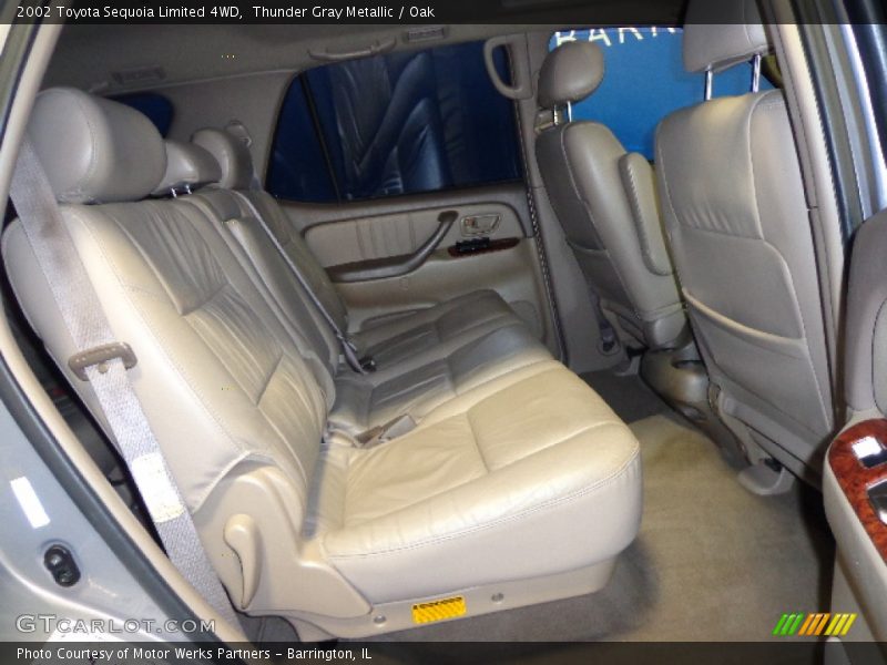 Thunder Gray Metallic / Oak 2002 Toyota Sequoia Limited 4WD