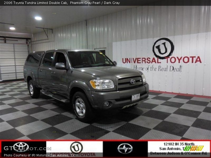 Phantom Gray Pearl / Dark Gray 2006 Toyota Tundra Limited Double Cab