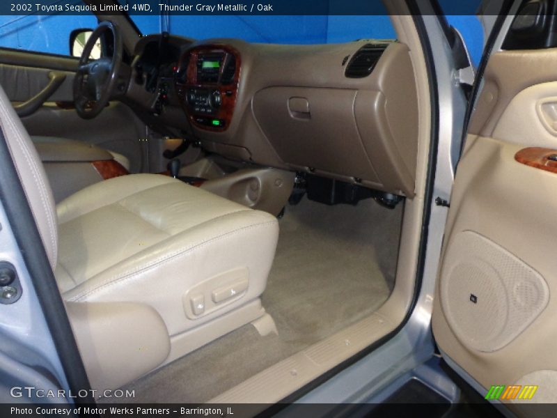 Thunder Gray Metallic / Oak 2002 Toyota Sequoia Limited 4WD
