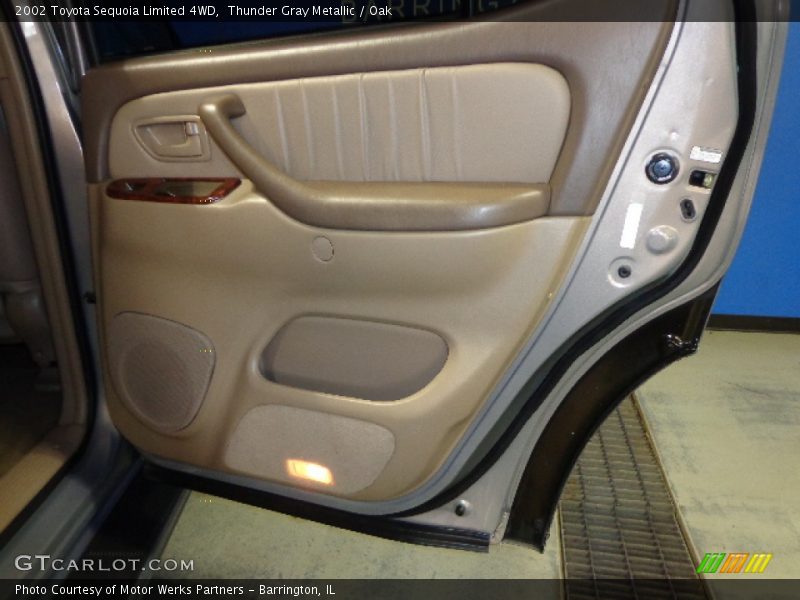 Thunder Gray Metallic / Oak 2002 Toyota Sequoia Limited 4WD