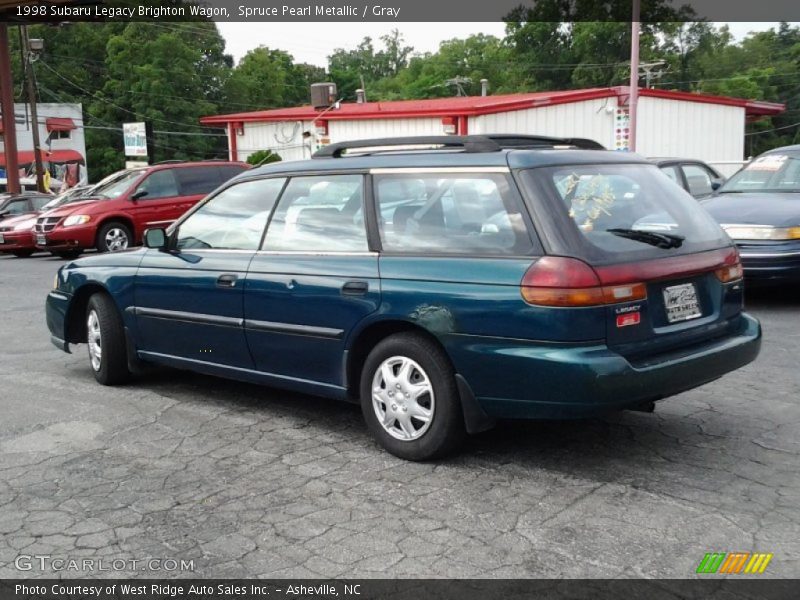 Spruce Pearl Metallic / Gray 1998 Subaru Legacy Brighton Wagon