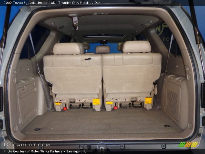 Thunder Gray Metallic / Oak 2002 Toyota Sequoia Limited 4WD