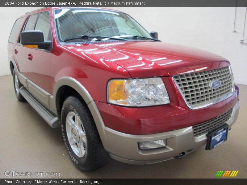 Redfire Metallic / Medium Parchment 2004 Ford Expedition Eddie Bauer 4x4