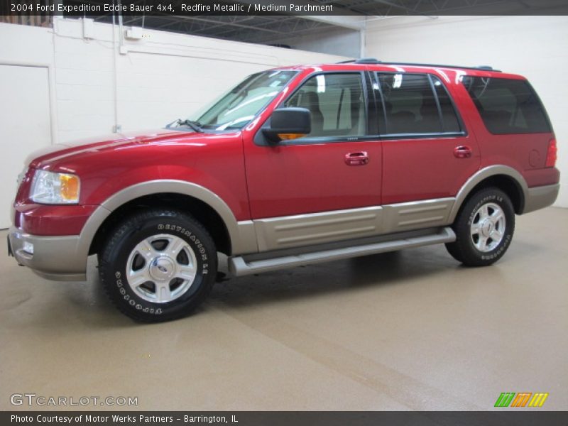 Redfire Metallic / Medium Parchment 2004 Ford Expedition Eddie Bauer 4x4