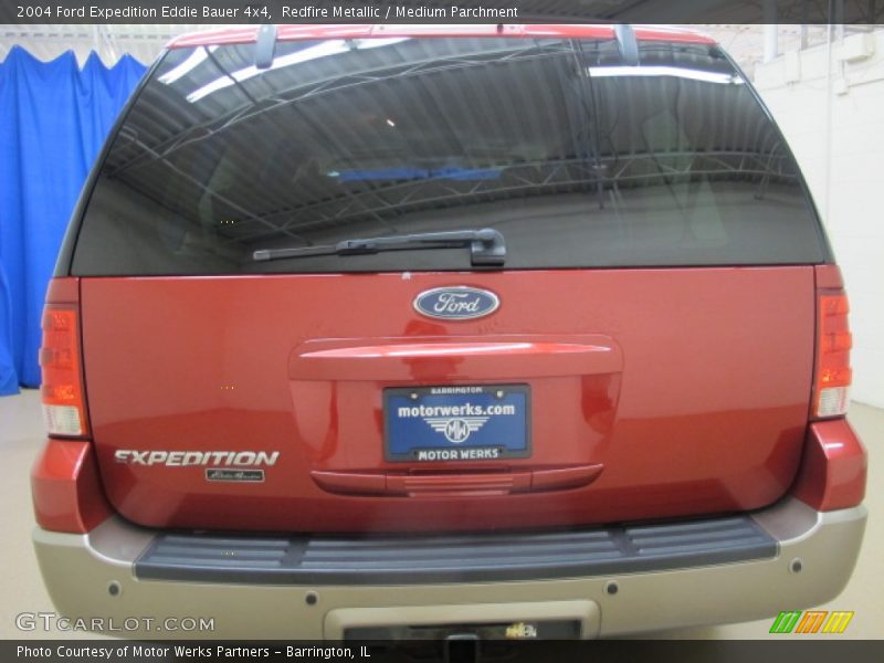 Redfire Metallic / Medium Parchment 2004 Ford Expedition Eddie Bauer 4x4