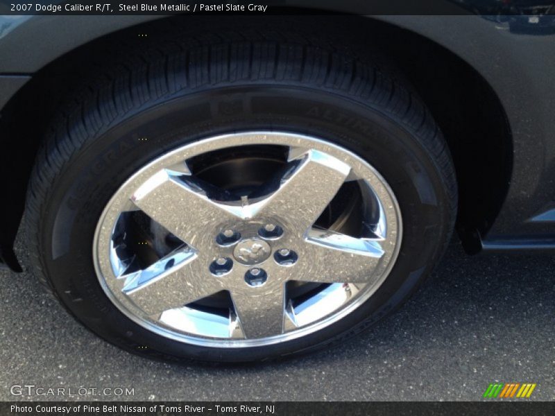 Steel Blue Metallic / Pastel Slate Gray 2007 Dodge Caliber R/T