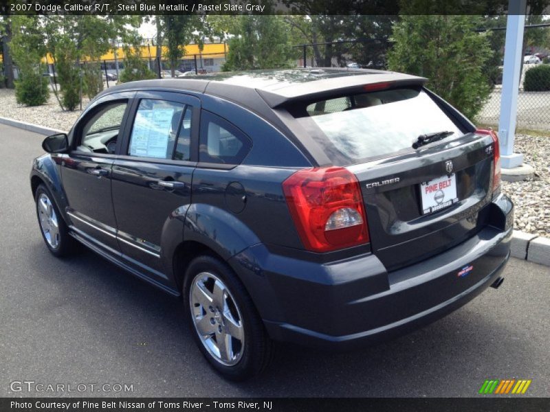 Steel Blue Metallic / Pastel Slate Gray 2007 Dodge Caliber R/T