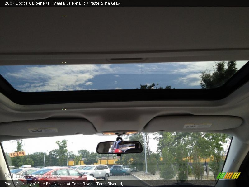 Steel Blue Metallic / Pastel Slate Gray 2007 Dodge Caliber R/T