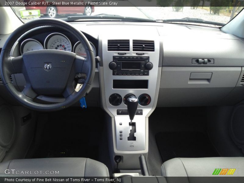 Steel Blue Metallic / Pastel Slate Gray 2007 Dodge Caliber R/T