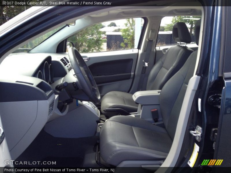 Steel Blue Metallic / Pastel Slate Gray 2007 Dodge Caliber R/T