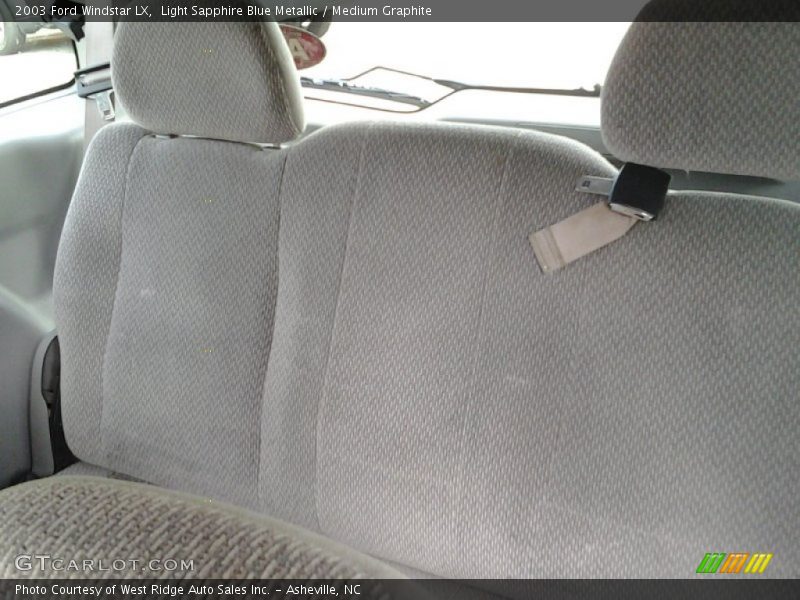 Light Sapphire Blue Metallic / Medium Graphite 2003 Ford Windstar LX