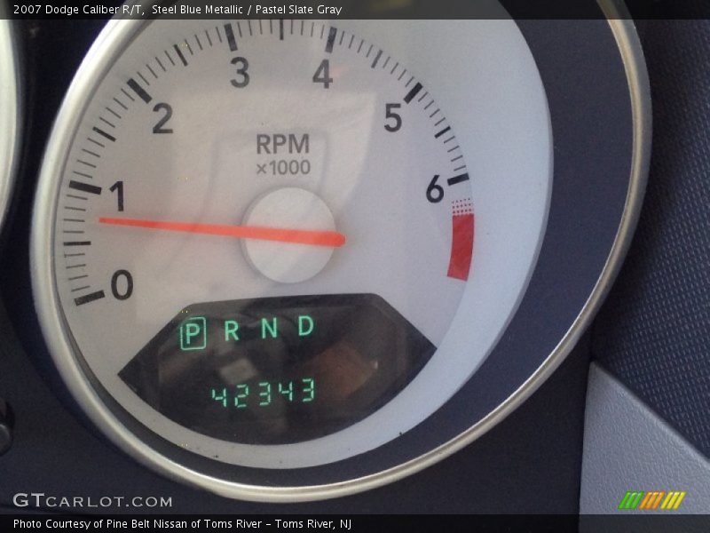 Steel Blue Metallic / Pastel Slate Gray 2007 Dodge Caliber R/T