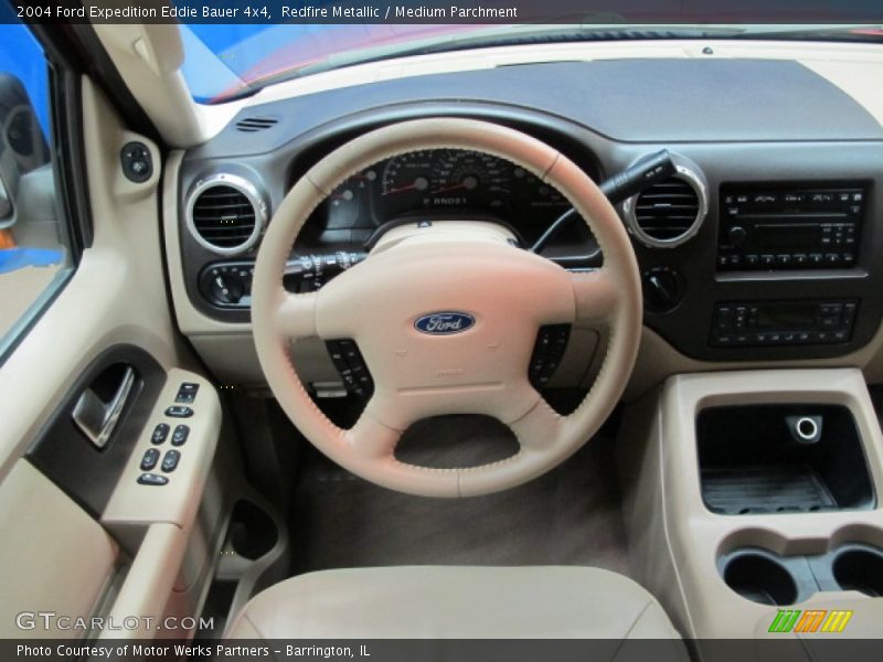 Redfire Metallic / Medium Parchment 2004 Ford Expedition Eddie Bauer 4x4