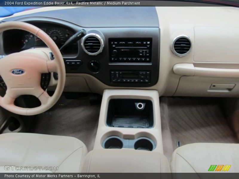 Redfire Metallic / Medium Parchment 2004 Ford Expedition Eddie Bauer 4x4