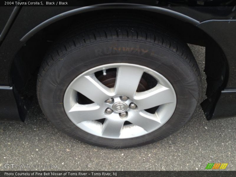 Black / Black 2004 Toyota Corolla S