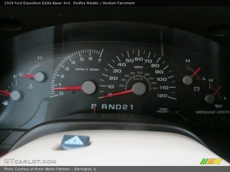 Redfire Metallic / Medium Parchment 2004 Ford Expedition Eddie Bauer 4x4