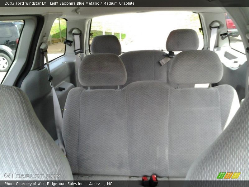 Light Sapphire Blue Metallic / Medium Graphite 2003 Ford Windstar LX