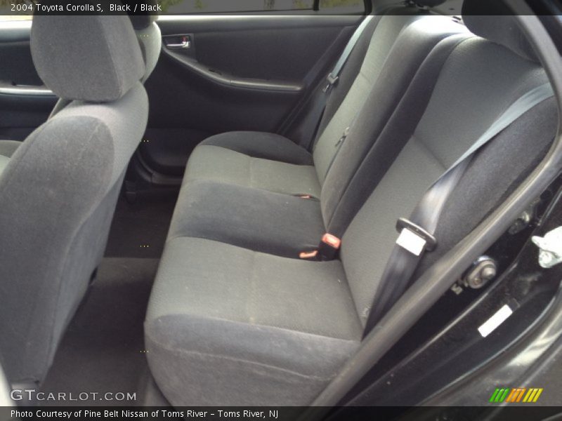 Black / Black 2004 Toyota Corolla S