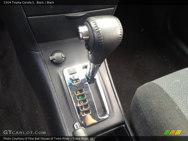 Black / Black 2004 Toyota Corolla S