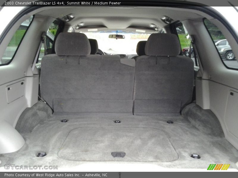 Summit White / Medium Pewter 2003 Chevrolet TrailBlazer LS 4x4