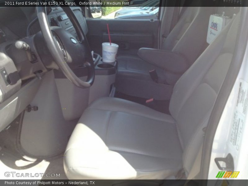 Oxford White / Medium Flint 2011 Ford E Series Van E150 XL Cargo