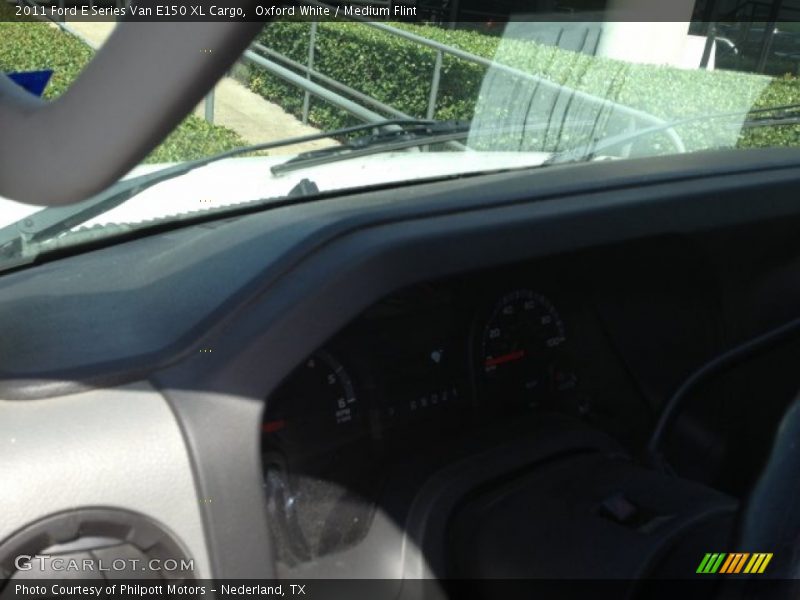 Oxford White / Medium Flint 2011 Ford E Series Van E150 XL Cargo