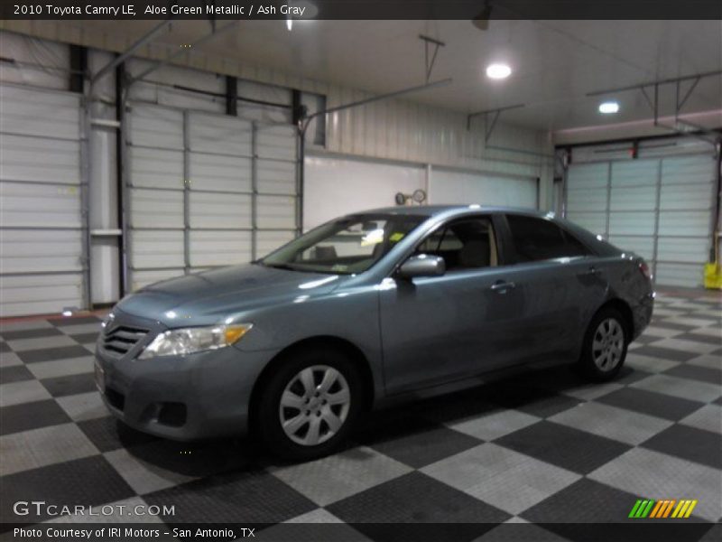 Aloe Green Metallic / Ash Gray 2010 Toyota Camry LE