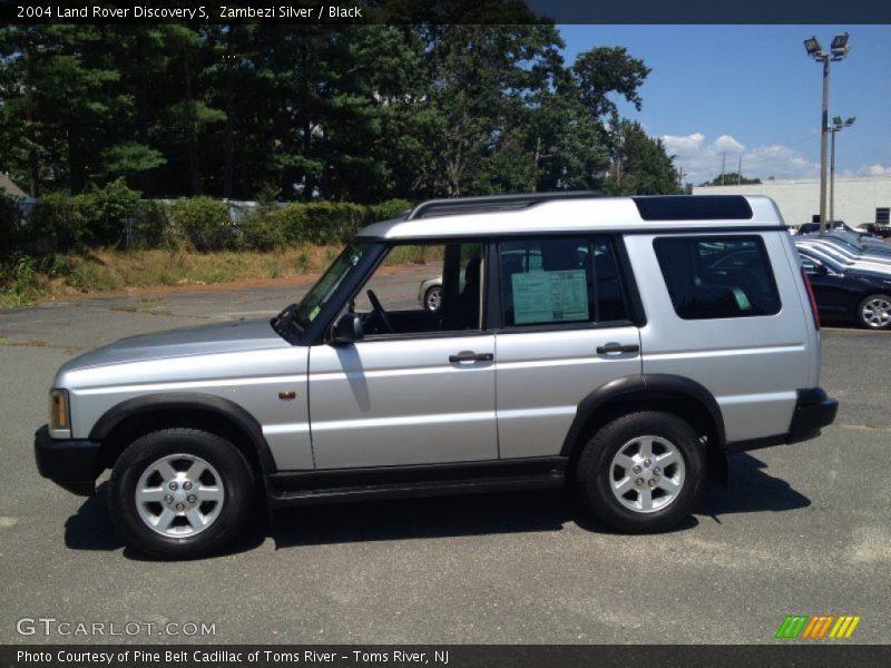 Zambezi Silver / Black 2004 Land Rover Discovery S