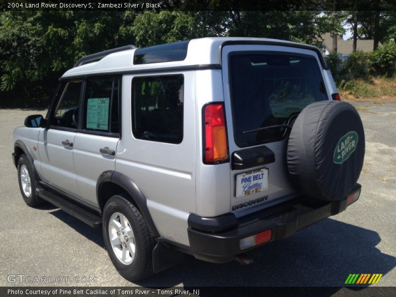 Zambezi Silver / Black 2004 Land Rover Discovery S