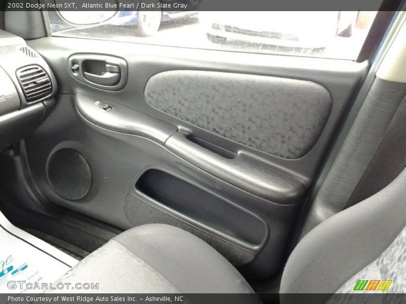 Atlantic Blue Pearl / Dark Slate Gray 2002 Dodge Neon SXT