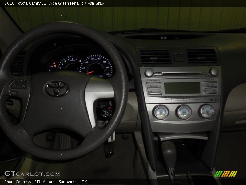 Aloe Green Metallic / Ash Gray 2010 Toyota Camry LE