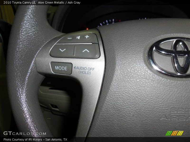 Aloe Green Metallic / Ash Gray 2010 Toyota Camry LE