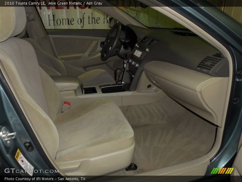 Aloe Green Metallic / Ash Gray 2010 Toyota Camry LE