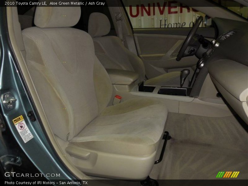 Aloe Green Metallic / Ash Gray 2010 Toyota Camry LE