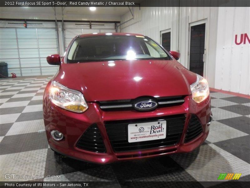 Red Candy Metallic / Charcoal Black 2012 Ford Focus SE Sport 5-Door