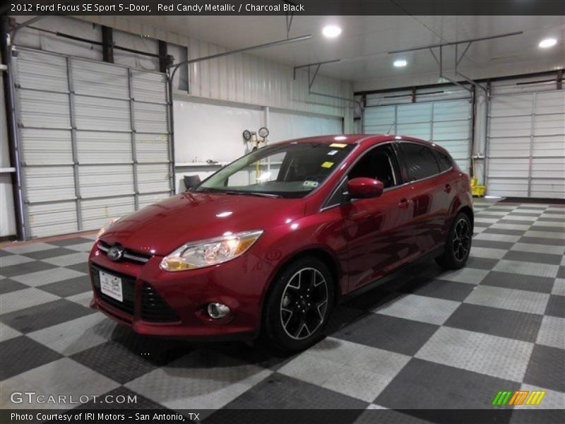 Red Candy Metallic / Charcoal Black 2012 Ford Focus SE Sport 5-Door